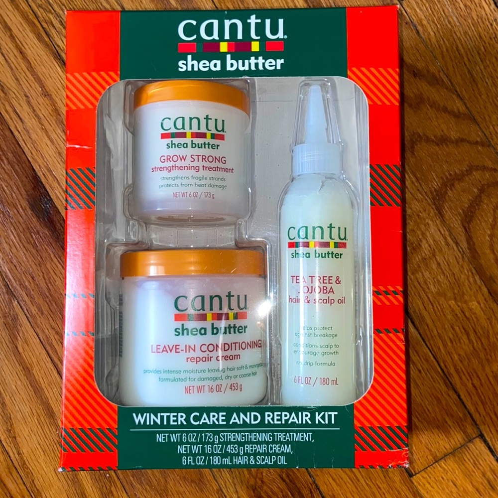 Cantu Shea Butter Winter Care & Repair Kit